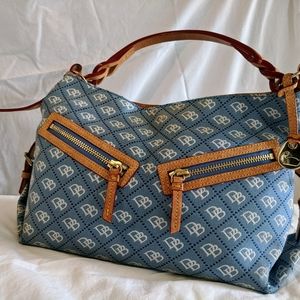 Dooney & Bourke handbag purse blue